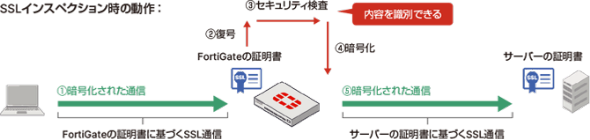 FortiGate – SSLインスペクション