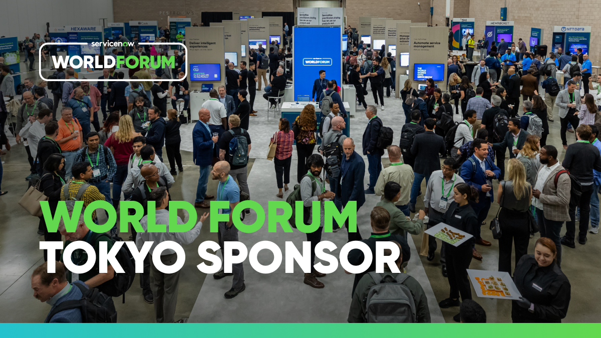 ServiceNow World Forum Tokyo 2024