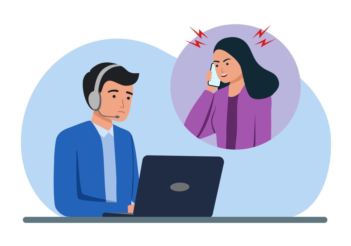 カスタマーハラスメントイメージ画像