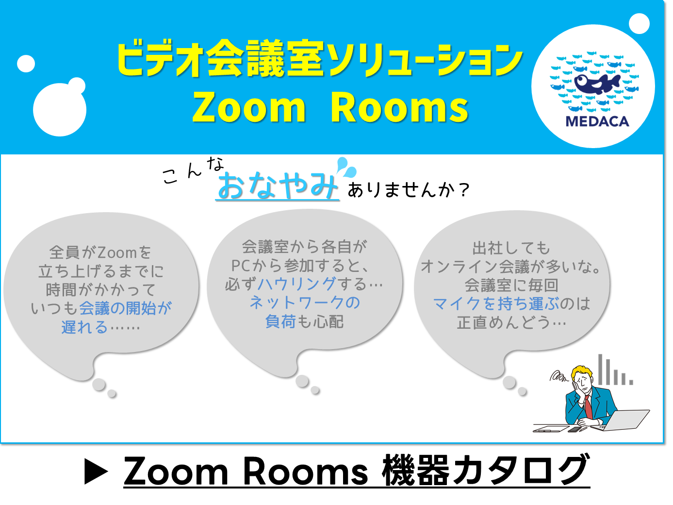 Zoom Rooms端末機器カタログ